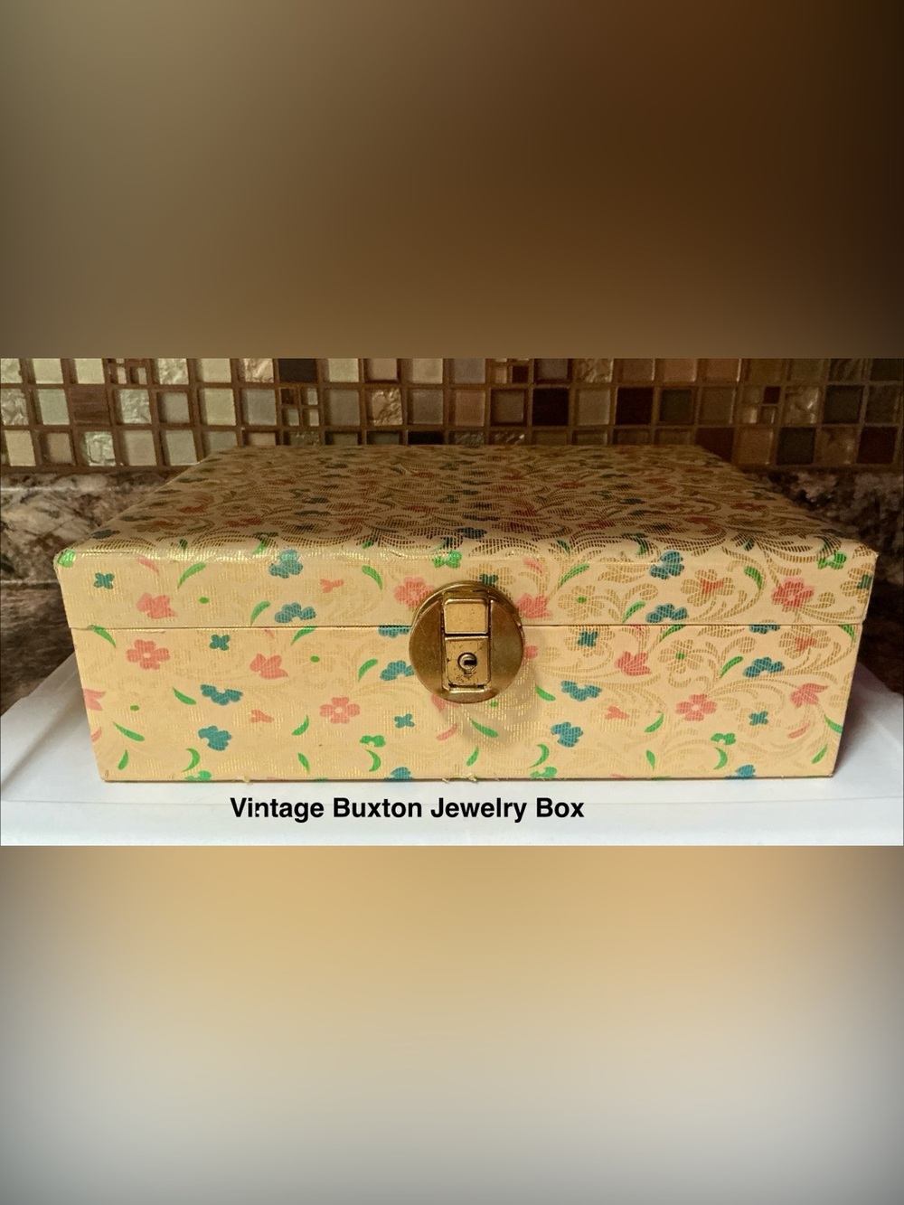 Vintage Buxton Jewelry Case or Box